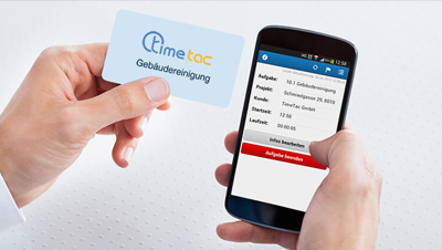 NFC Zeiterfassung mit Smartphone